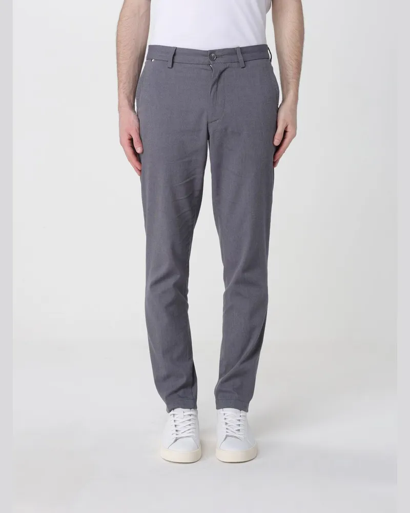 HUGO BOSS Chino-Hose aus Stretch-Baumwolle Blau