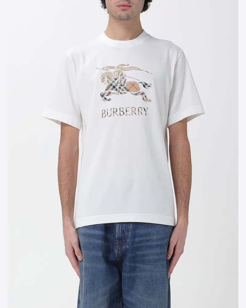 Burberry T-shirt herren Weiß