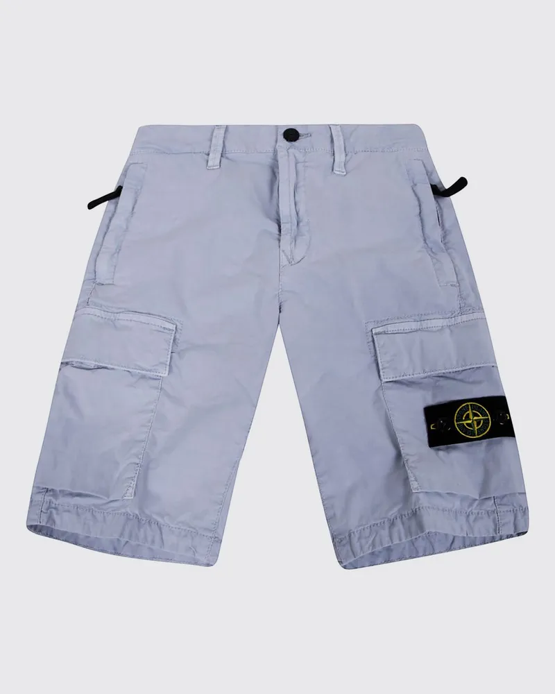 Stone Island Shorts kinder Hellblau