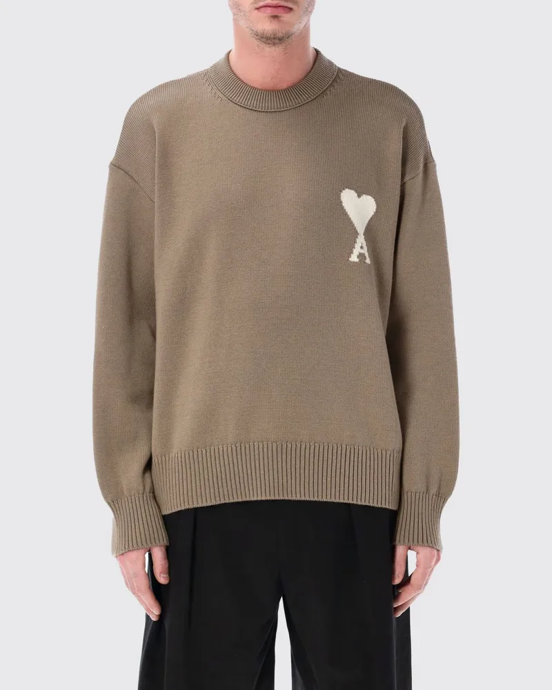AMI Paris Pullover herren Beige