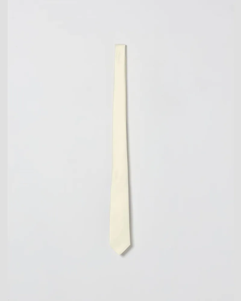 Tagliatore Klassische Seidenkrawatte Ivory