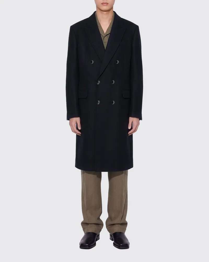 Giorgio Armani Mantel herren Blau