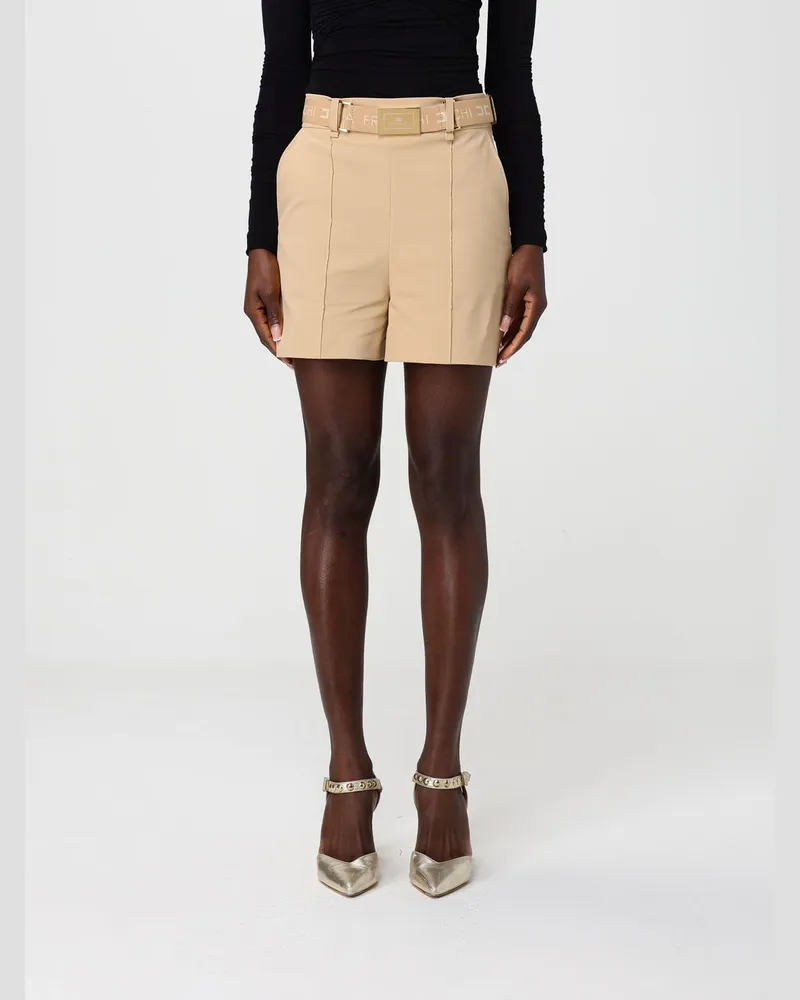 Elisabetta Franchi Shorts damen Beige