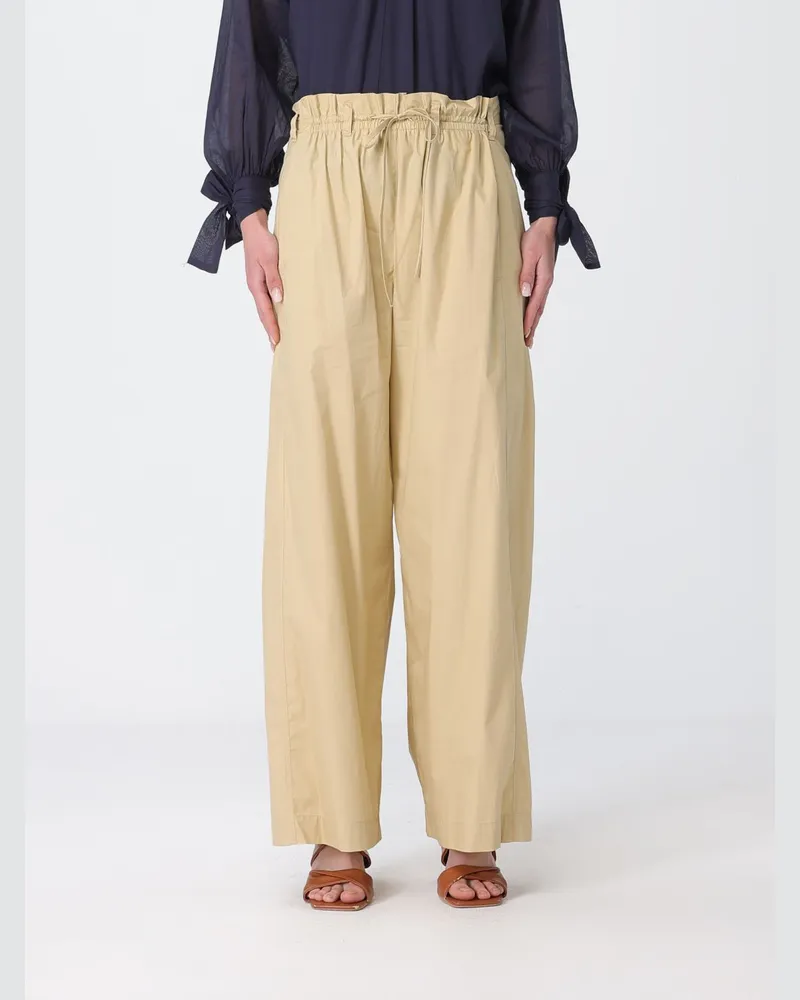 TELA Hose damen Beige