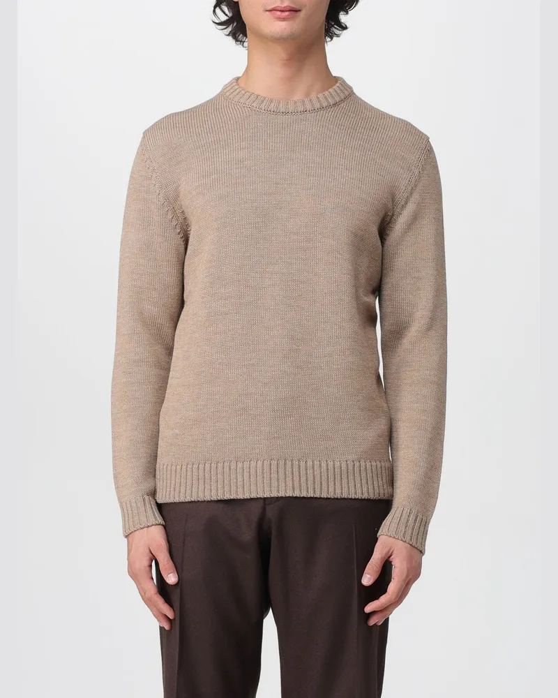 Zanone Sweatshirt herren Beige