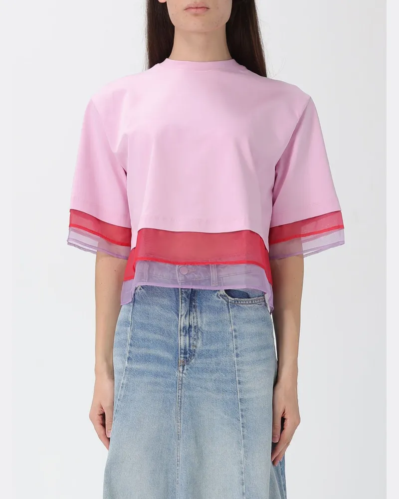 MSGM T-shirt damen Pink