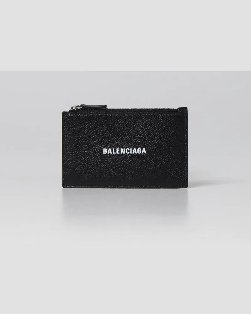 Balenciaga Damen Geldbeutel Schwarz