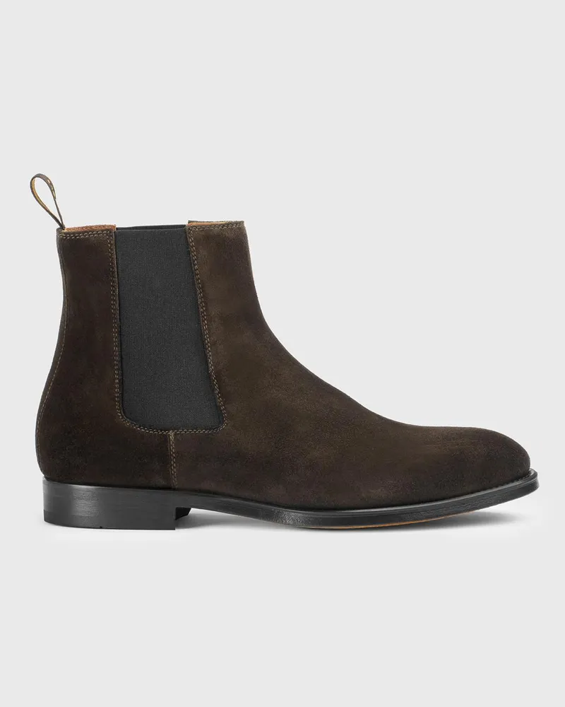 Doucal´s Ankle Boots aus Wildleder Braun