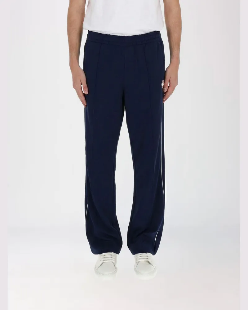 Casablanca Paris Jogginghose aus technischem Stoff Blau