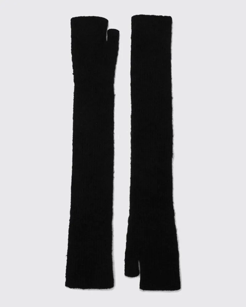 Roberto Collina Handschuhe damen Schwarz