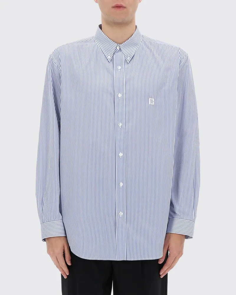 Balmain Hemd herren Hellblau