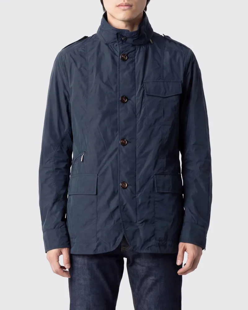 MOORER Jacke herren Blau