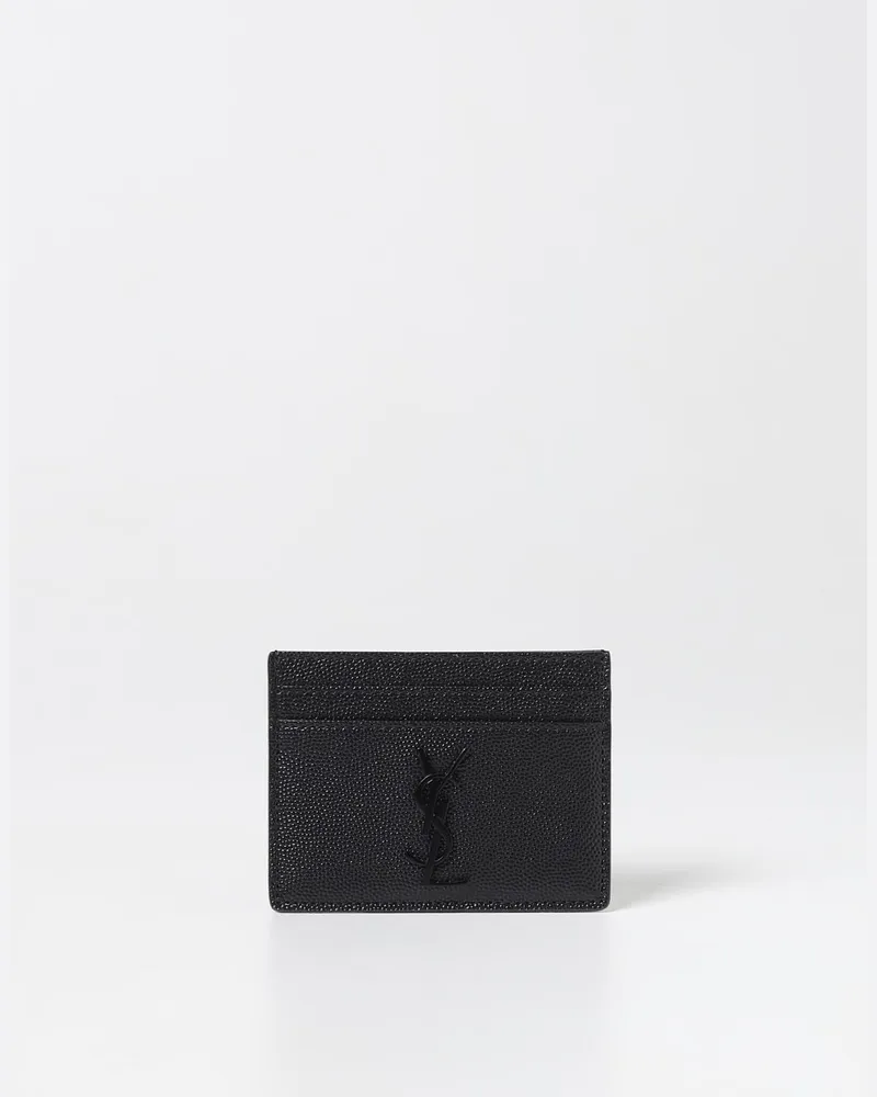 Saint Laurent Portmonnaie herren Schwarz