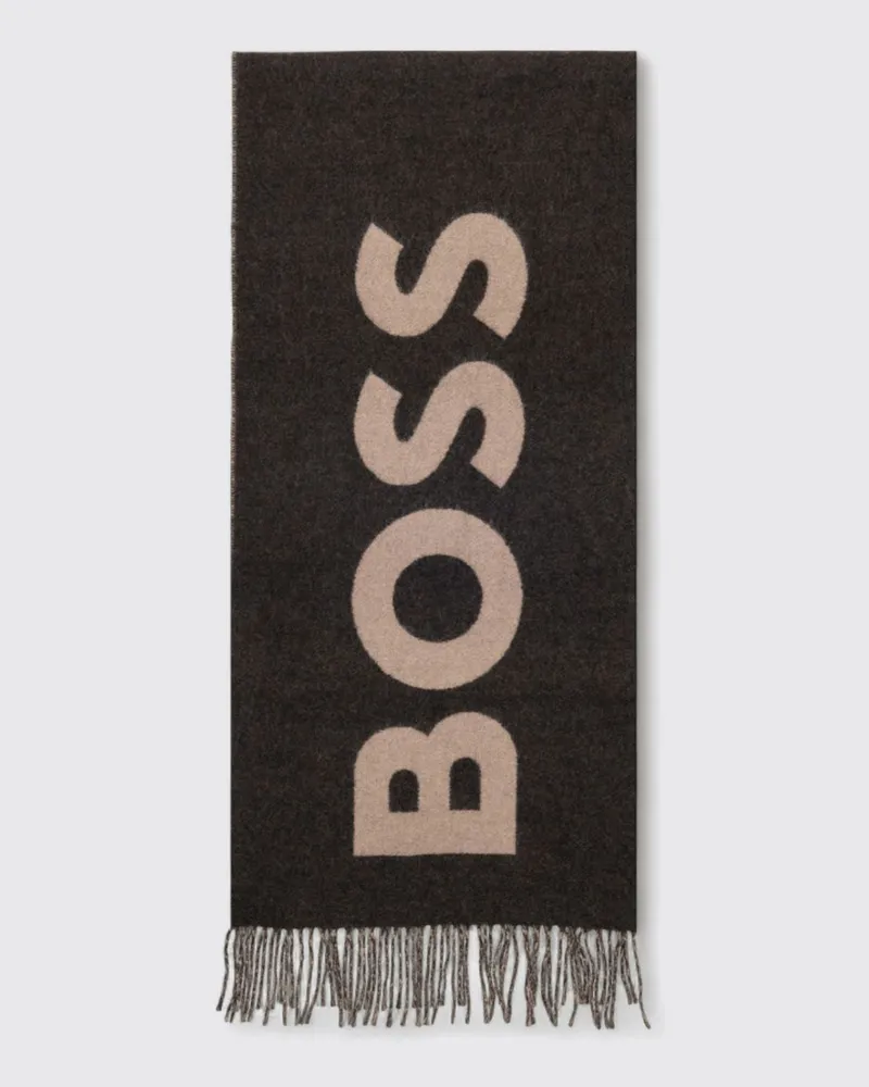 HUGO BOSS Schal herren Braun