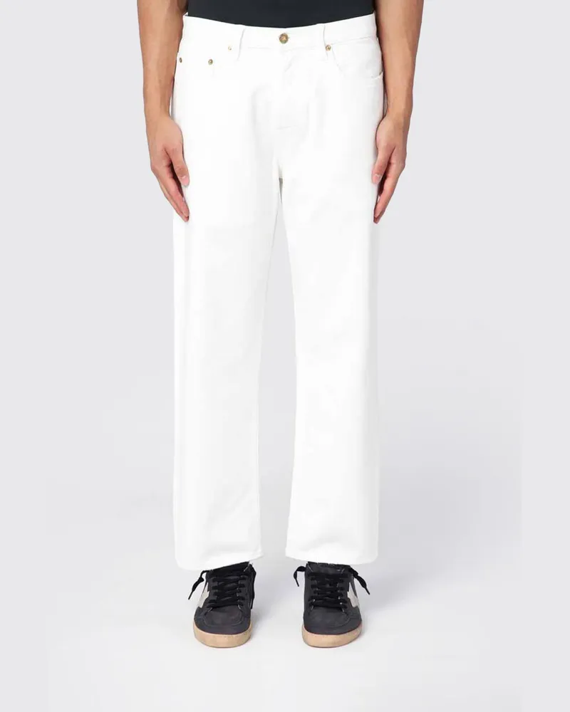 Golden Goose Jeans herren Weiß