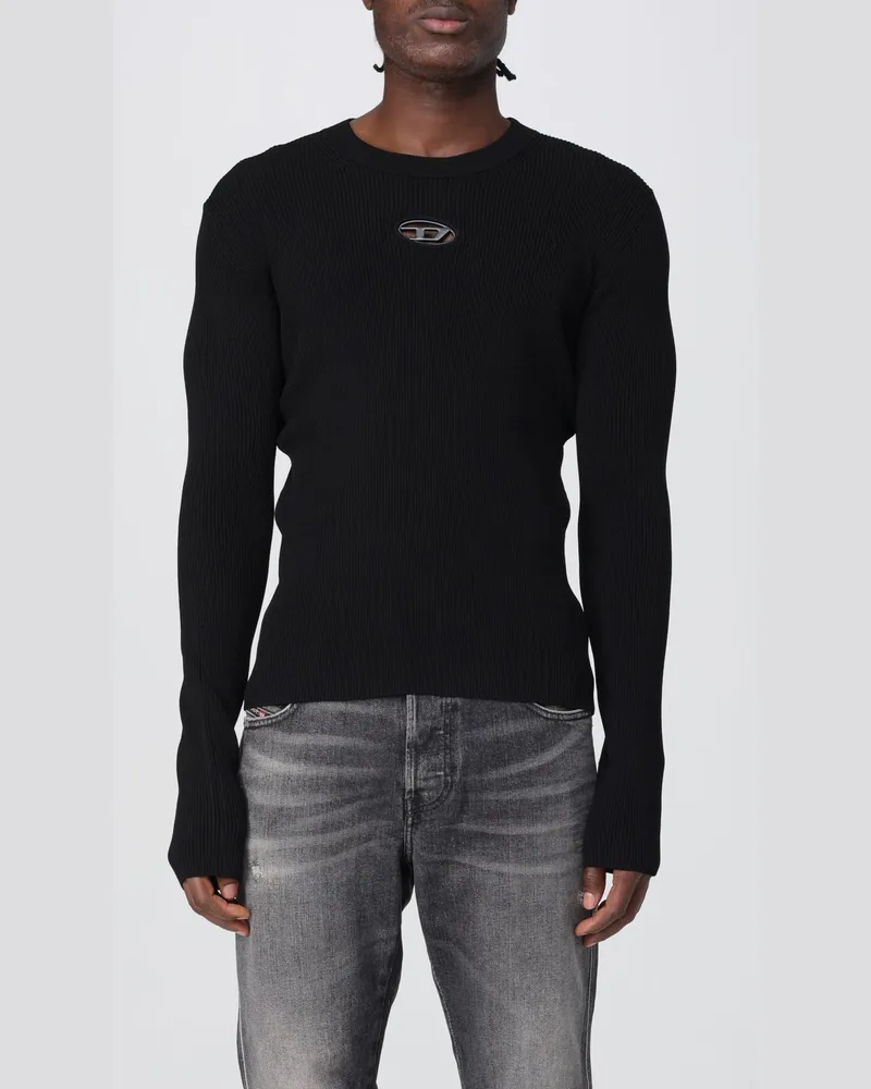 Diesel Pullover herren Schwarz