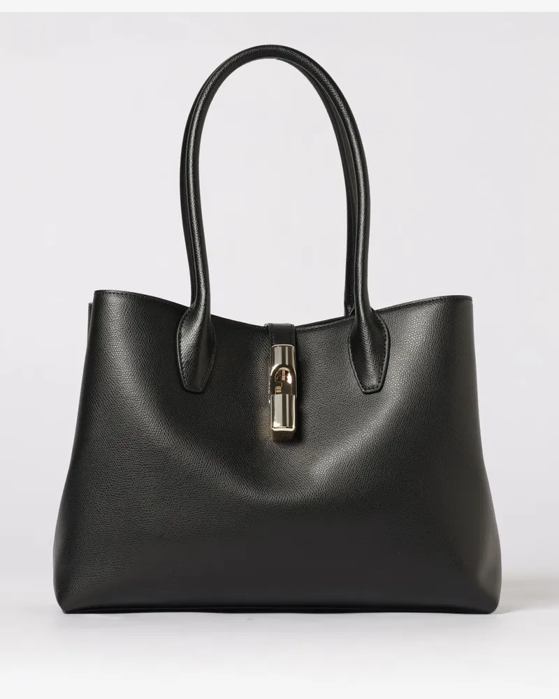 Furla Schultertasche damen Schwarz