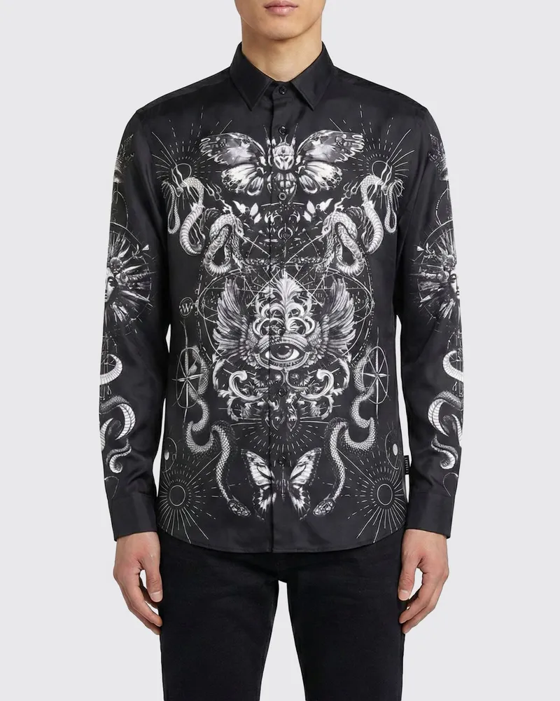 Philipp Plein Hemd herren Schwarz