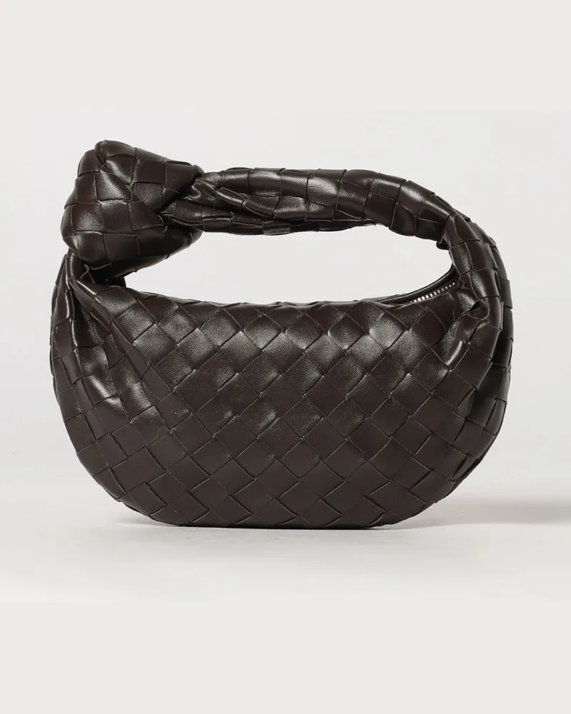 Bottega Veneta Mini Jodie Handtasche aus Intrecciato-Leder mit geknotetem Griff Leder