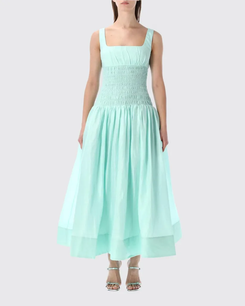 Self-Portrait Kleid damen Grün