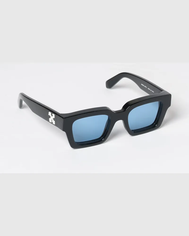 OFF-WHITE Virgil Sonnenbrille von in eckiger Form aus Acetat mit Arrow-Logo Schwarz