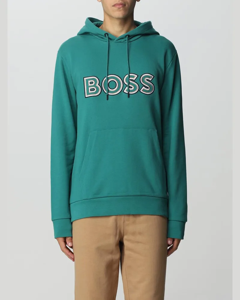 HUGO BOSS Sweatshirt herren Grün