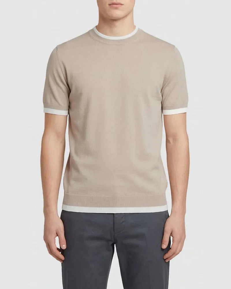 Paolo Pecora Milano Pullover herren Beige