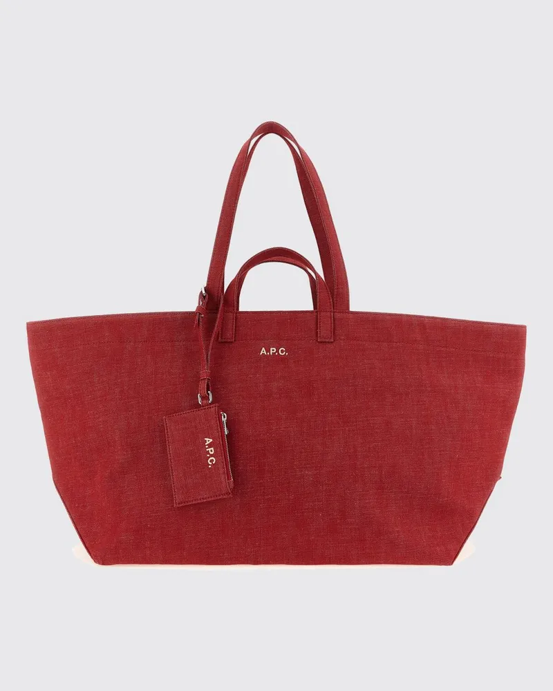 A.P.C. Schultertasche damen Rot