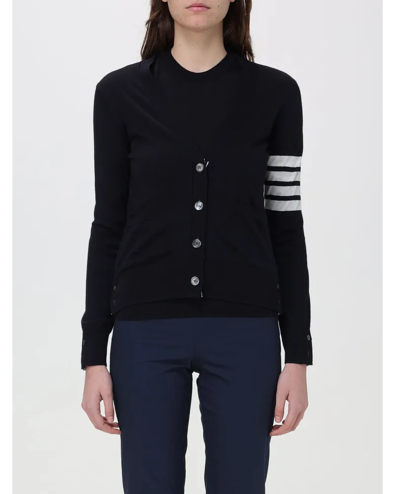Thom Browne Strickjacke damen Blau