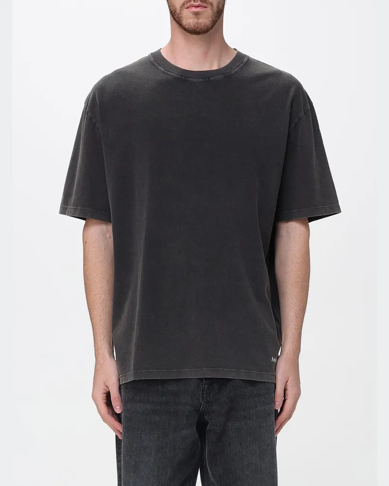 Amish T-shirt herren Schwarz