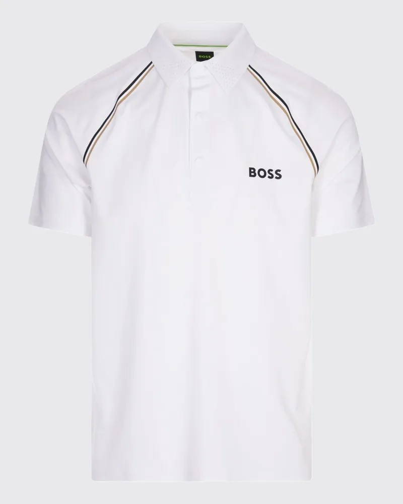 HUGO BOSS Polo herren Weiß