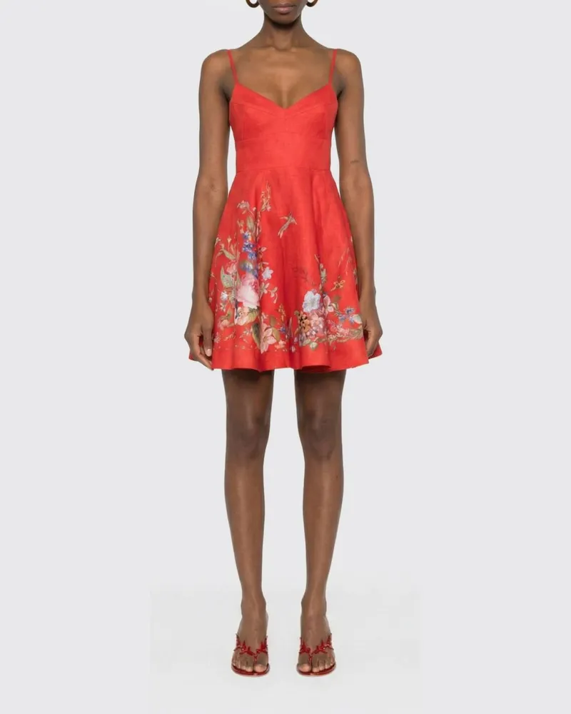 Zimmermann Kleid damen Rot