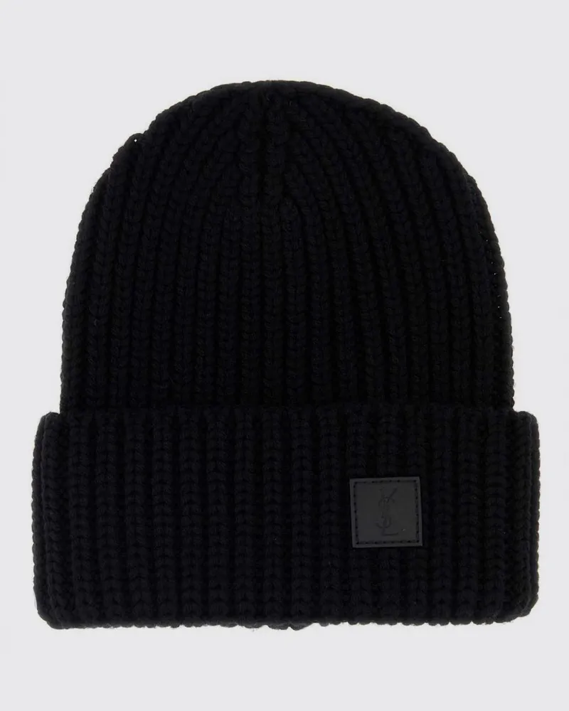 Saint Laurent Hut herren Schwarz