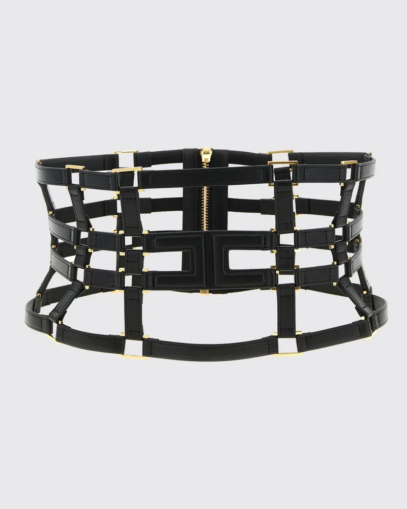 Elisabetta Franchi Gürtel damen Schwarz