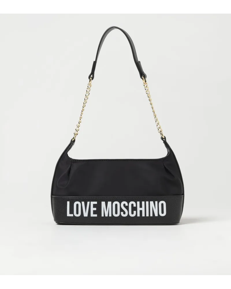 Moschino Handtasche damen Schwarz
