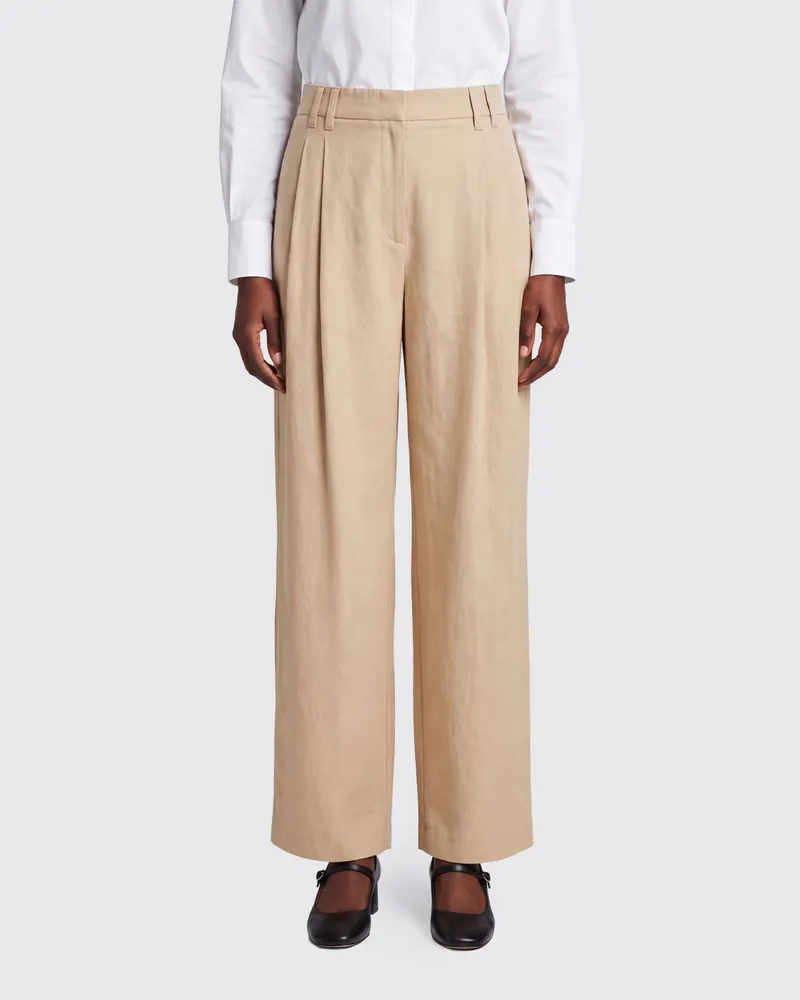 Brunello Cucinelli Hose damen Beige