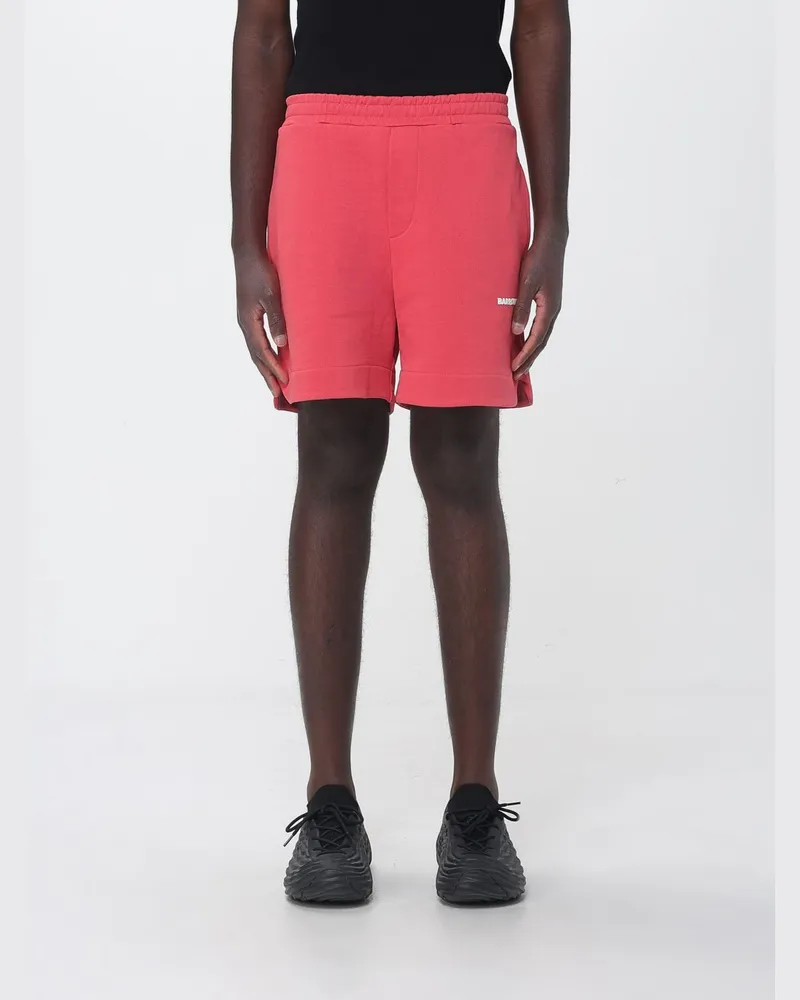 BARROW Baumwoll-Jogging-Shorts Rot