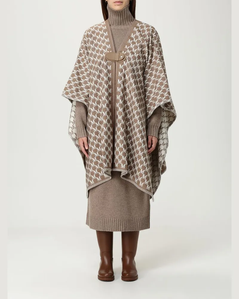 Max Mara Seidentuch damen Leder