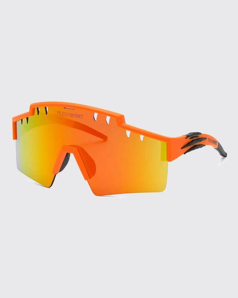 Philipp Plein Sonnenbrille aus Acetat Orange