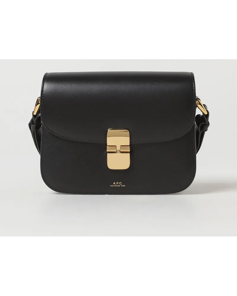 A.P.C. Schultertasche damen Schwarz