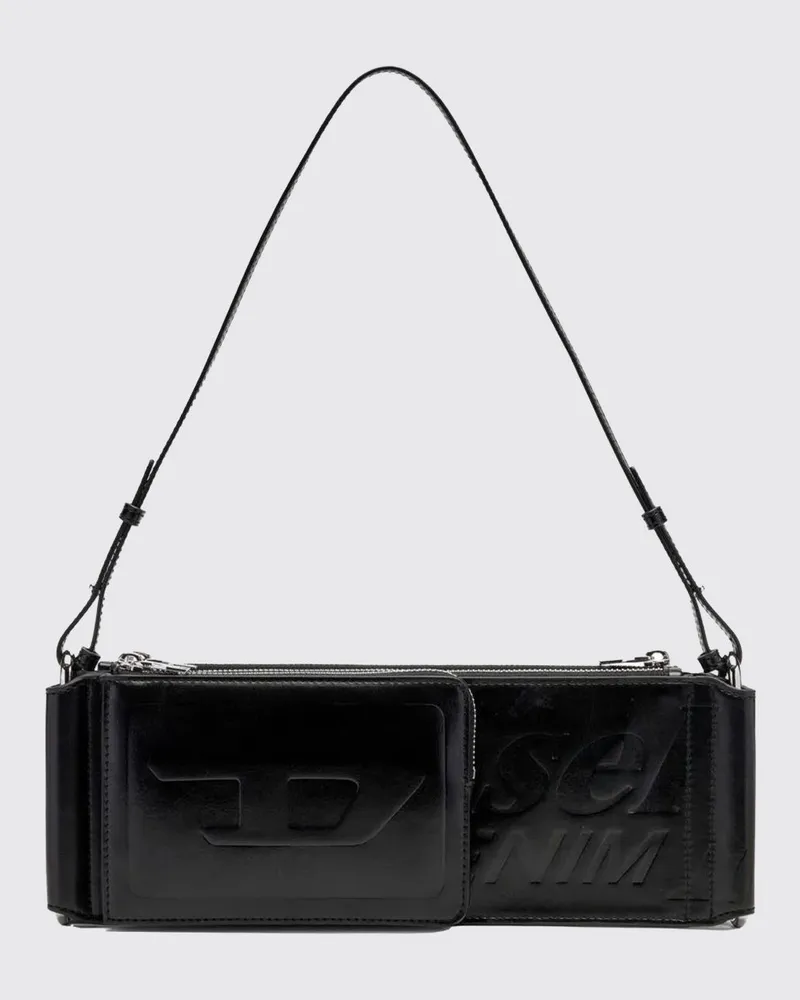 Diesel Schultertasche damen Schwarz