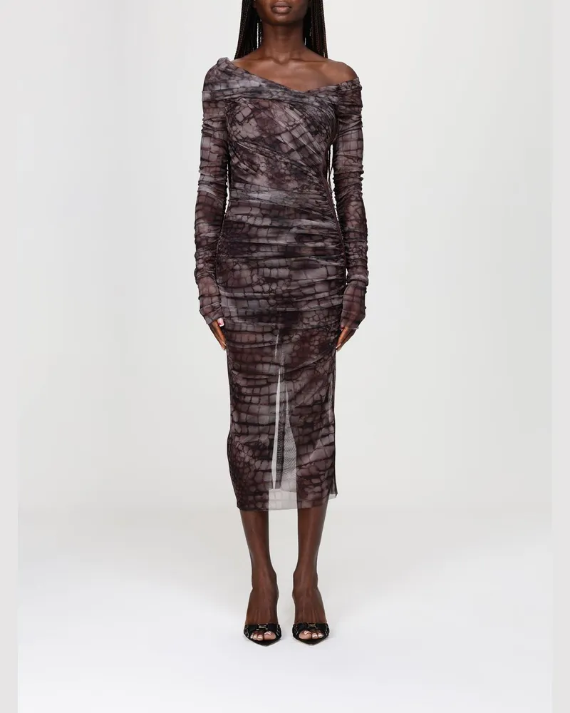 Elisabetta Franchi Kleid damen Braun