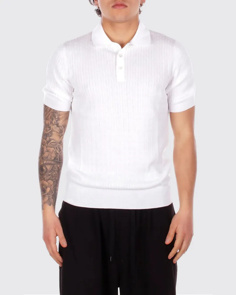 Tagliatore T-shirt herren Weiß