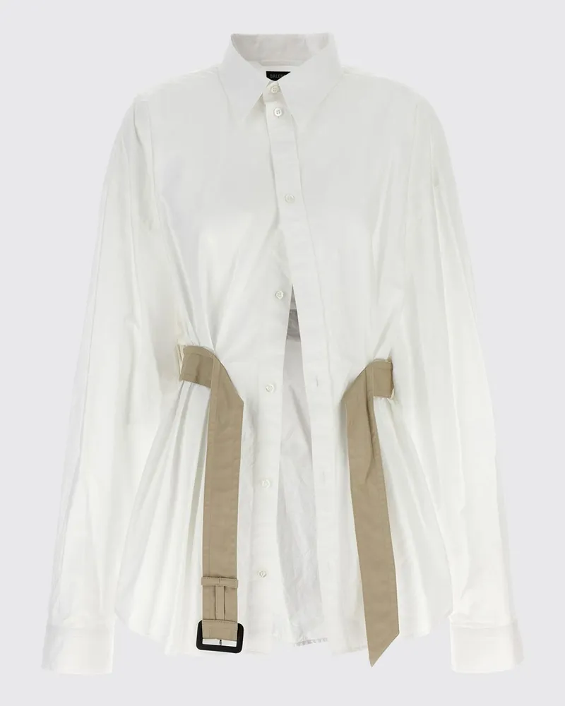 Balenciaga Hemdbluse damen Weiß