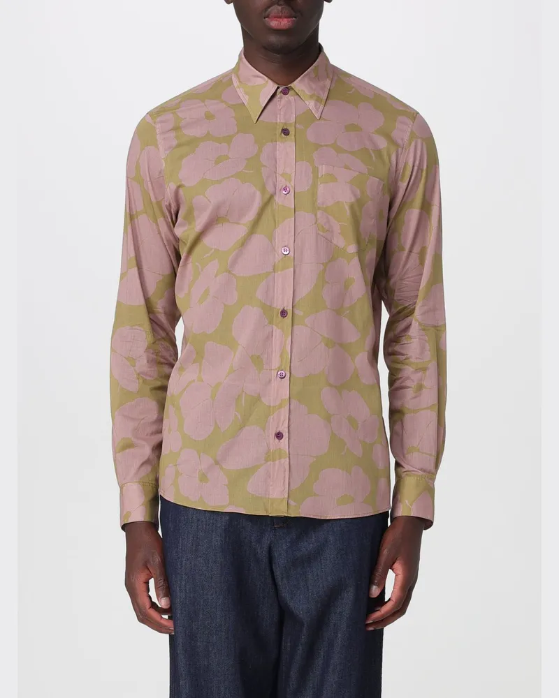 Dries van Noten Hemd herren Grün