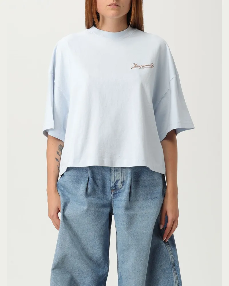 Jacquemus T-shirt damen Blau