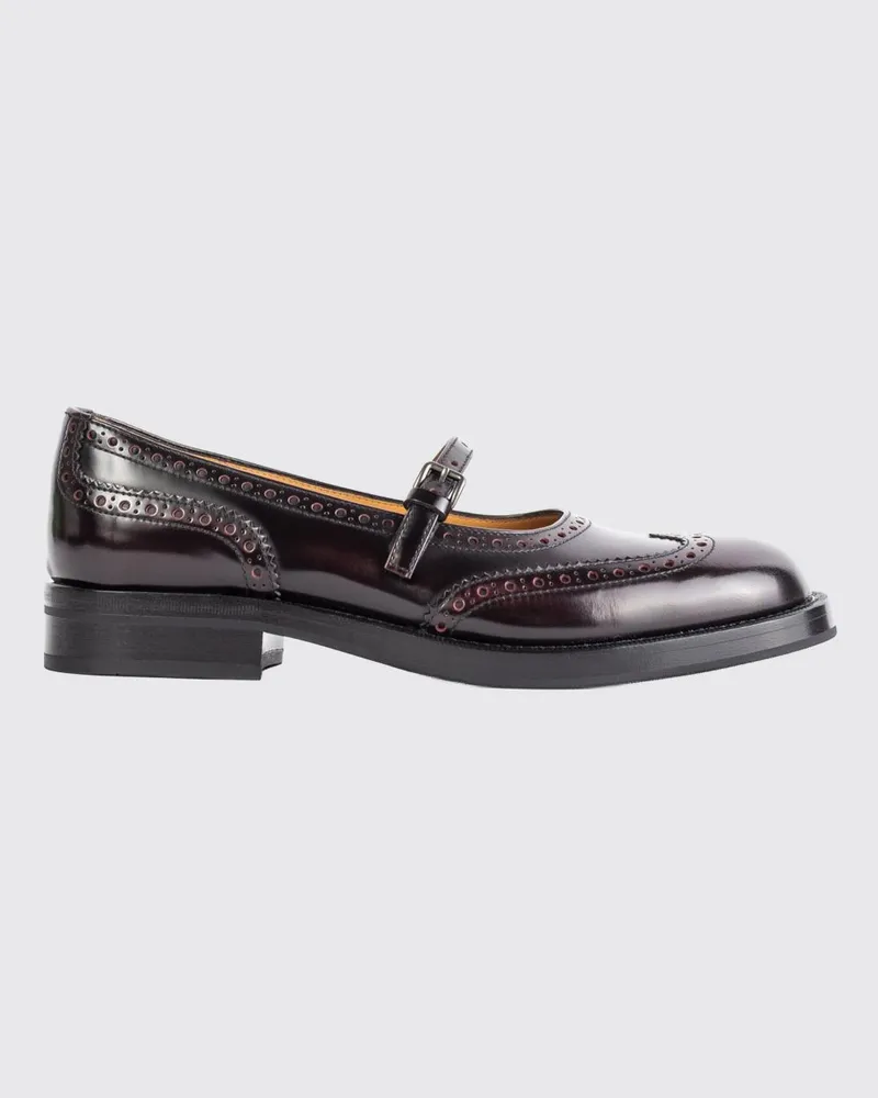 Church's Schuhe damen Burgunderrot