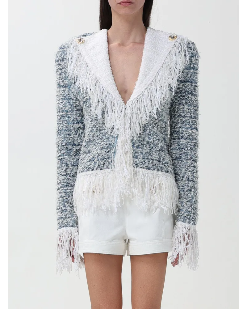 Balmain Jacke damen Blau