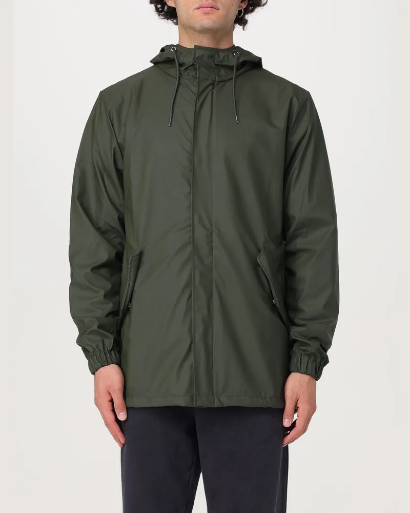 RAINS Jacke herren Grün