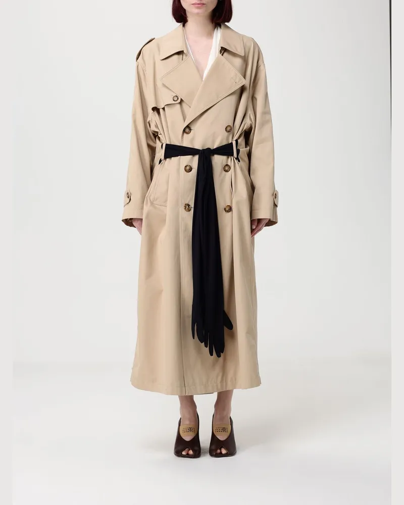 Maison Margiela Mantel damen Beige